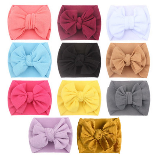 New Children's Soft Butterfly Knot Hair Band Hair Accessories Baby Hair Band