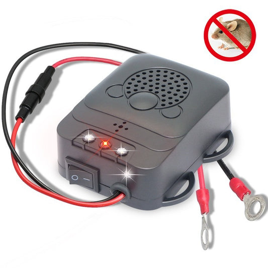 Car Ultrasound Mouse Repeller Intelligent Sensor Circuit Protection Repeller Equipment Accessories